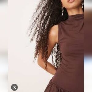 Free People  Brown Maxi Dress